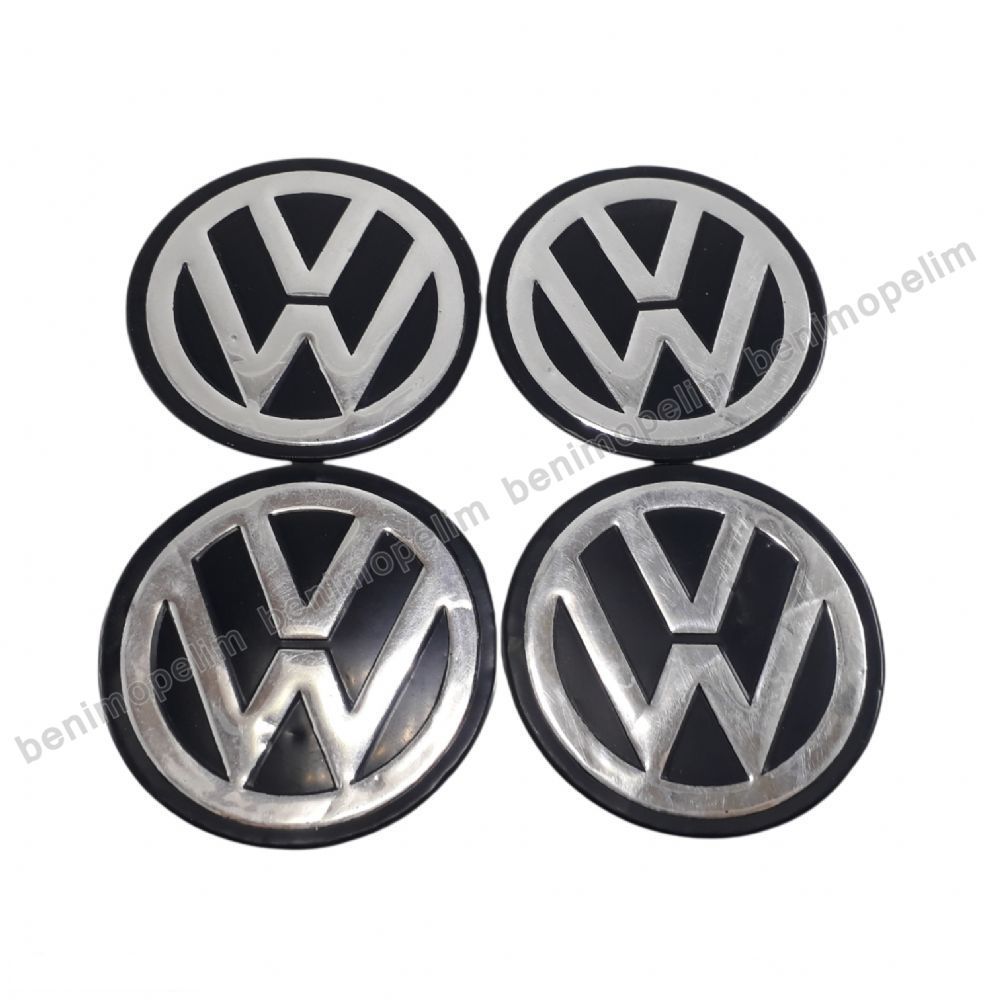 Volkswagen Sticking Wheel Hub Set 4 pcs Aluminium 1st Class Quality 1K2323535