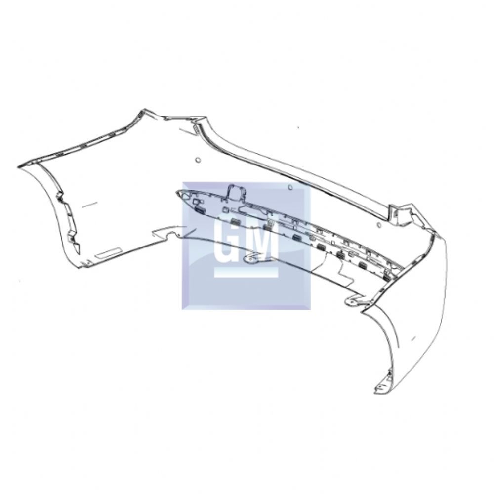 Chevrolet Cruze Sedan Rear Bumper Parking Sensor Input GM Genuine 95910946