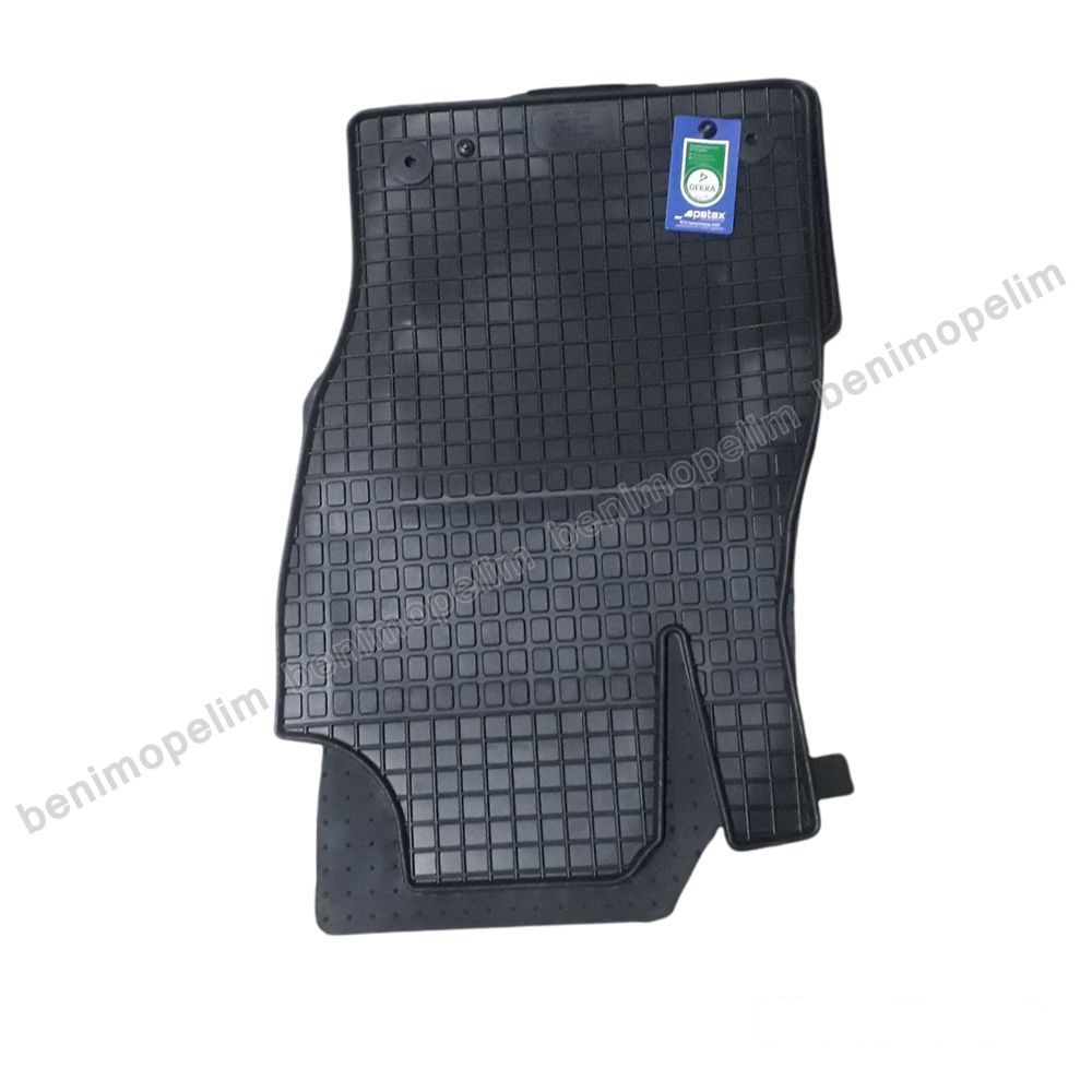 Product Code : PET.52210 - Opel Corsa D Rubber Floor Mats Petex German 1st Class Quality PT.52210