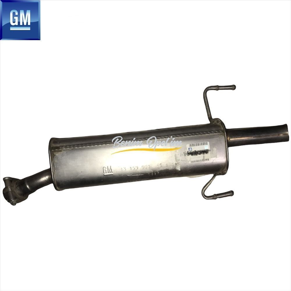 Opel Astra G HB, Astra H Gtc Complete Rear Exhaust Complete Twinport 1.4/1.6 GM Original (ZK) 5852450 - 13183476