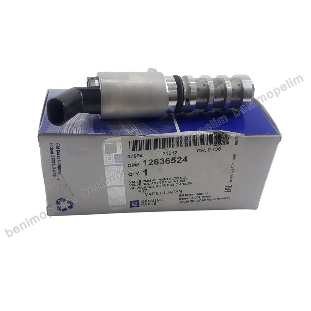 Solenoid Camshaft Position Sensor Opel Astra K, Insignia B, Corsa E, Mokka GM Original 12636524