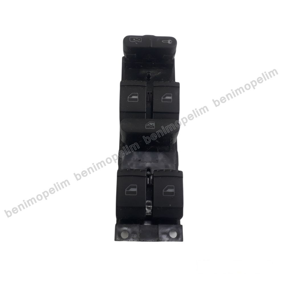 Product Code : 1J4959857D - Quad Window Release Button Left Front Volkswagen Golf 4, Bora, Passat / Skoda Octavia Original 1J4959857D