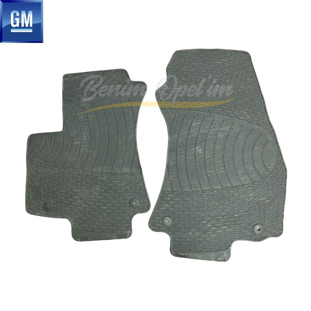 Product Code : 93179572 - Opel Zafira A Rubber Rubber Mat Set Smoked GM Genuine 93179572 - 1724624