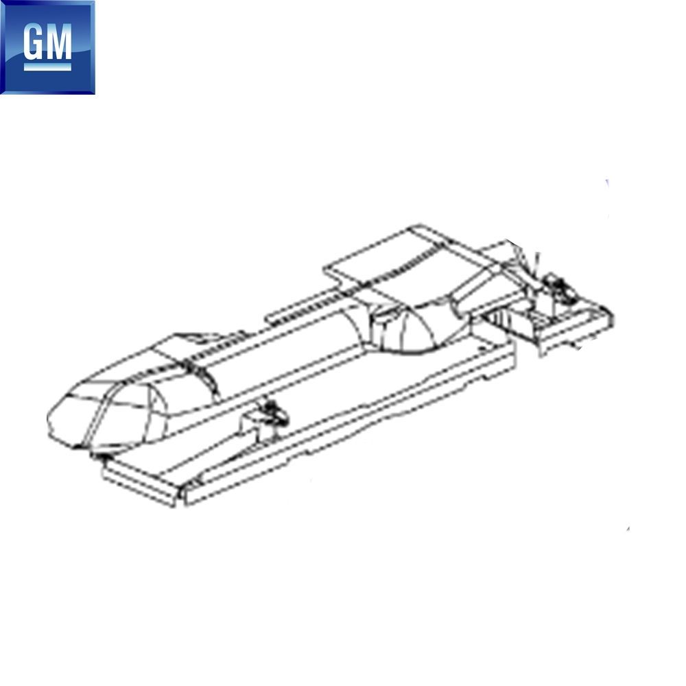 Opel Zafira C Air Conditioner Radiator Protection Plastic GM Original 20897268 - 1312168