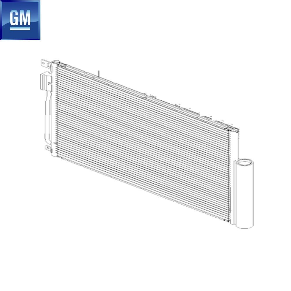 Chevrolet Trax, Opel Mokka Air Conditioner Radiator (Condenser) Complete GM Original 95358526 - 95026324