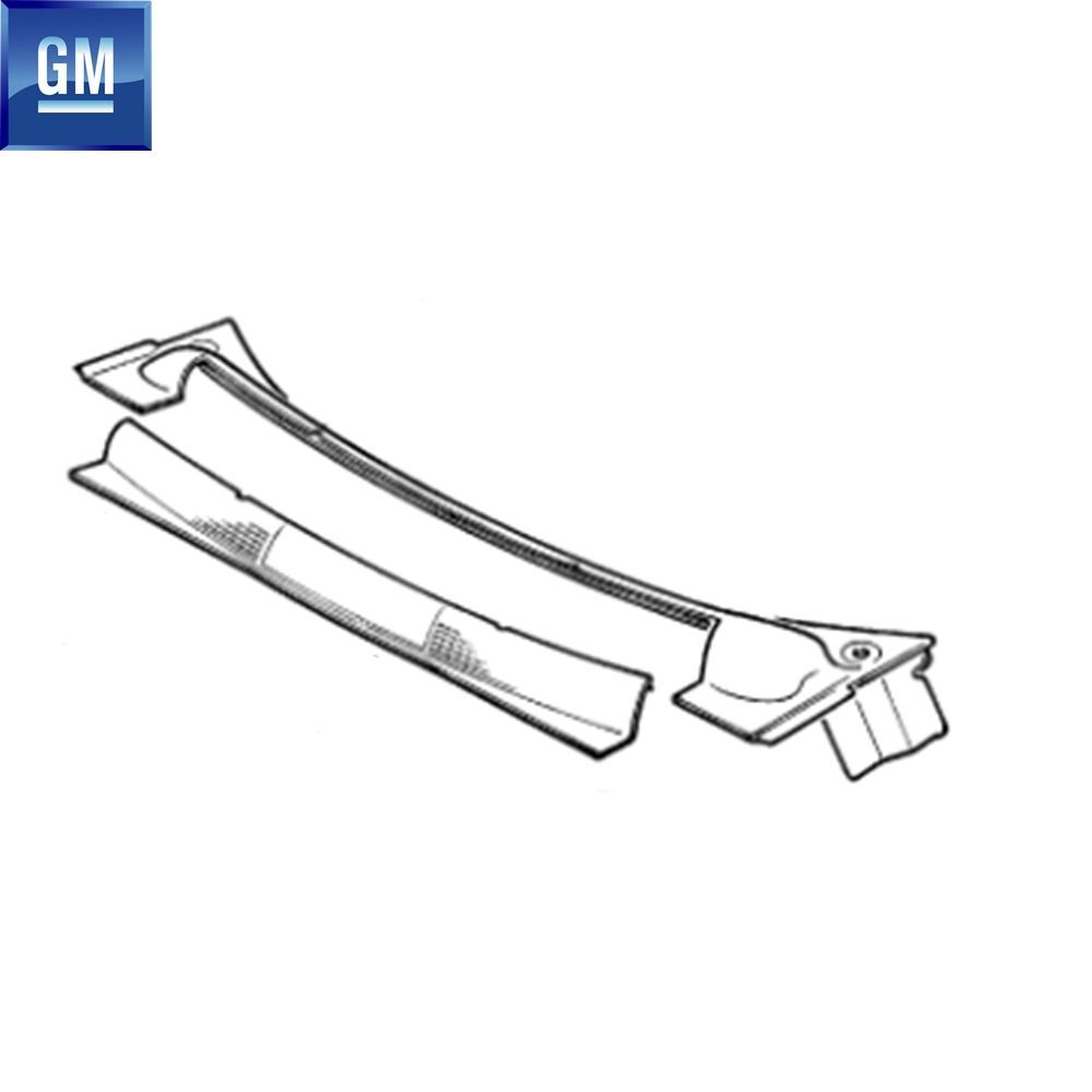 Opel Zafira A Water Rain Deflector GM Genuine 5104203 - 90547033