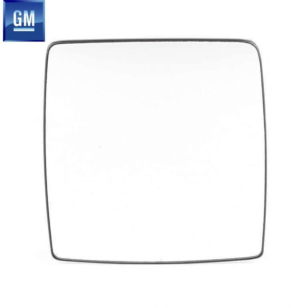 Opel Combo C Right Outside Rear View Mirror Glass Manual GM Genuine 6428769 - 24432470