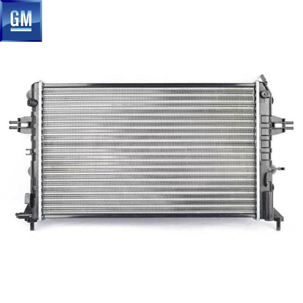 Opel Astra F Water Radiator Without Air Conditioning 1.4/1.6 8V (FM) GM Genuine 1300112 - 90412252