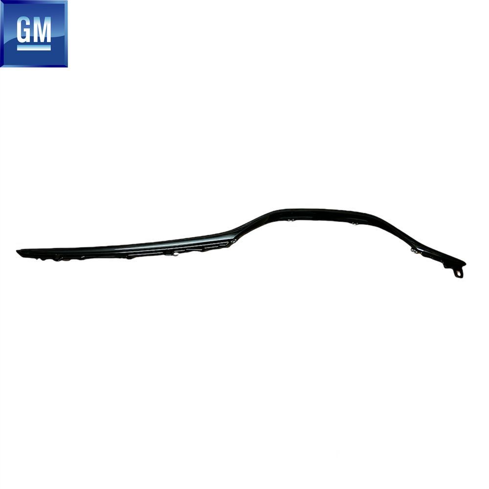 Opel Astra K Right Front Door Window Glass Trim Piano Black GM Original 13413037