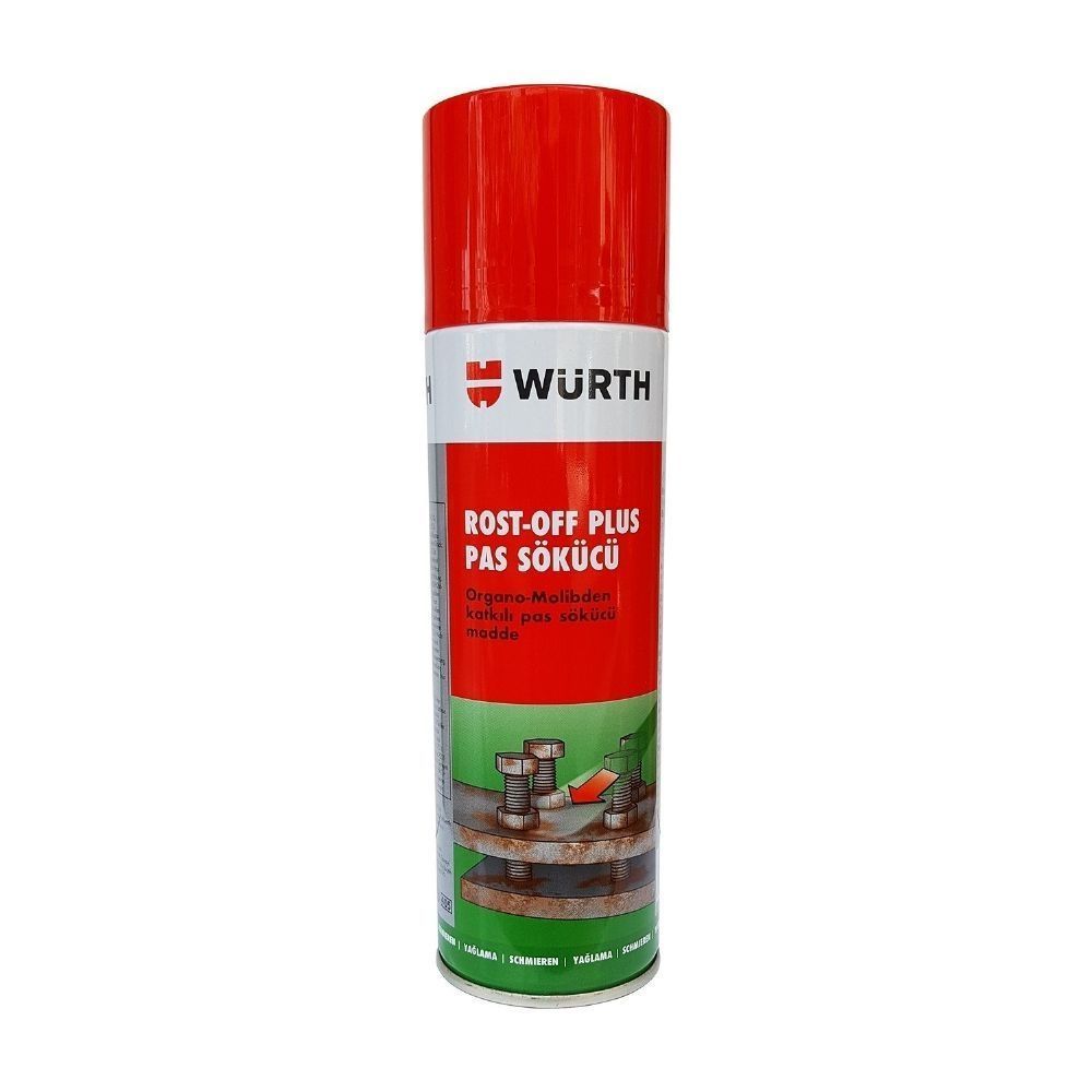 Product Code : 890200028 - Organic-Molybdenum Additive Plus Strong Rust Remover (Rost Off Plus) 300 ml. Würth Original 890200028