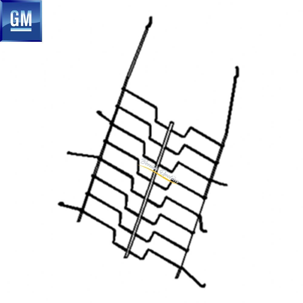 Product Code : 5165167 - Opel Corsa D Front Seat Rear Wire Frame GM Original 5165167 - 13230195