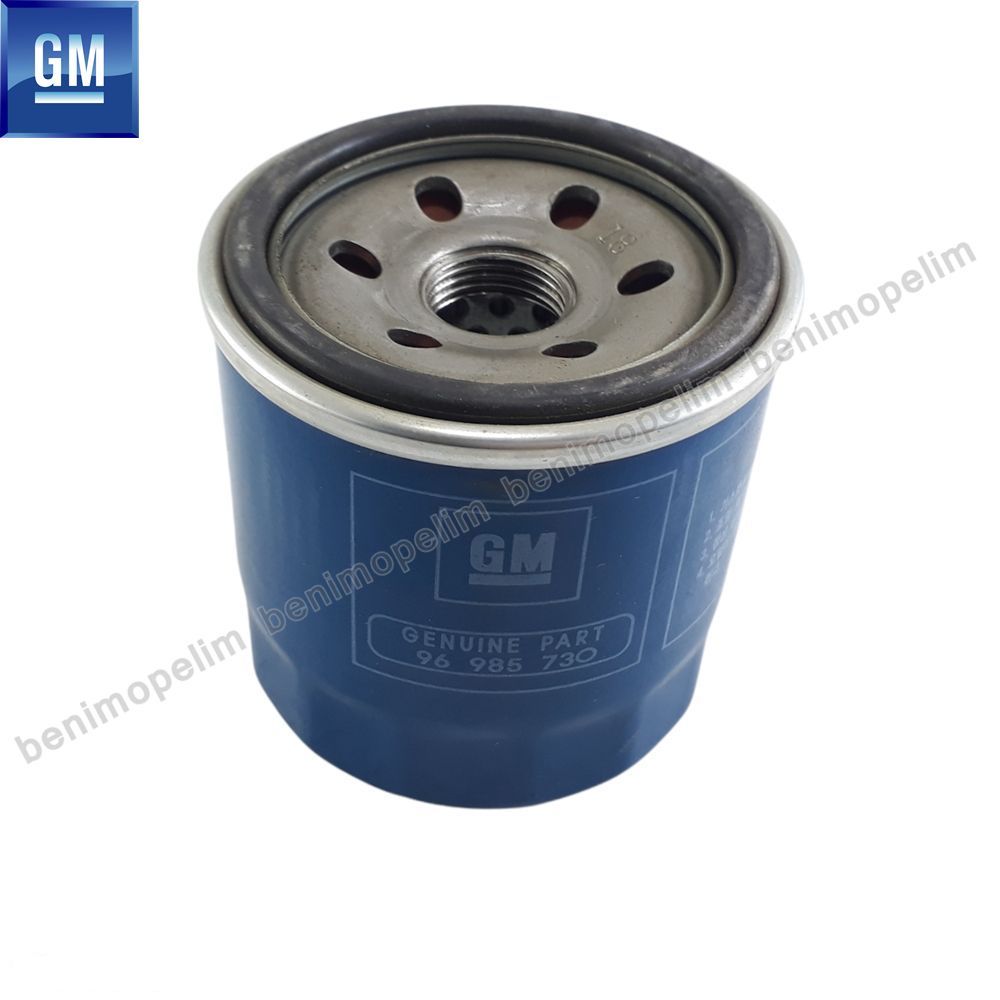 Product Code : 96985730 - (Narrow Hole) Chevrolet Spark M300, Aveo T250 T255 Oil Filter B10D1, B12D1 GM Genuine 96985730