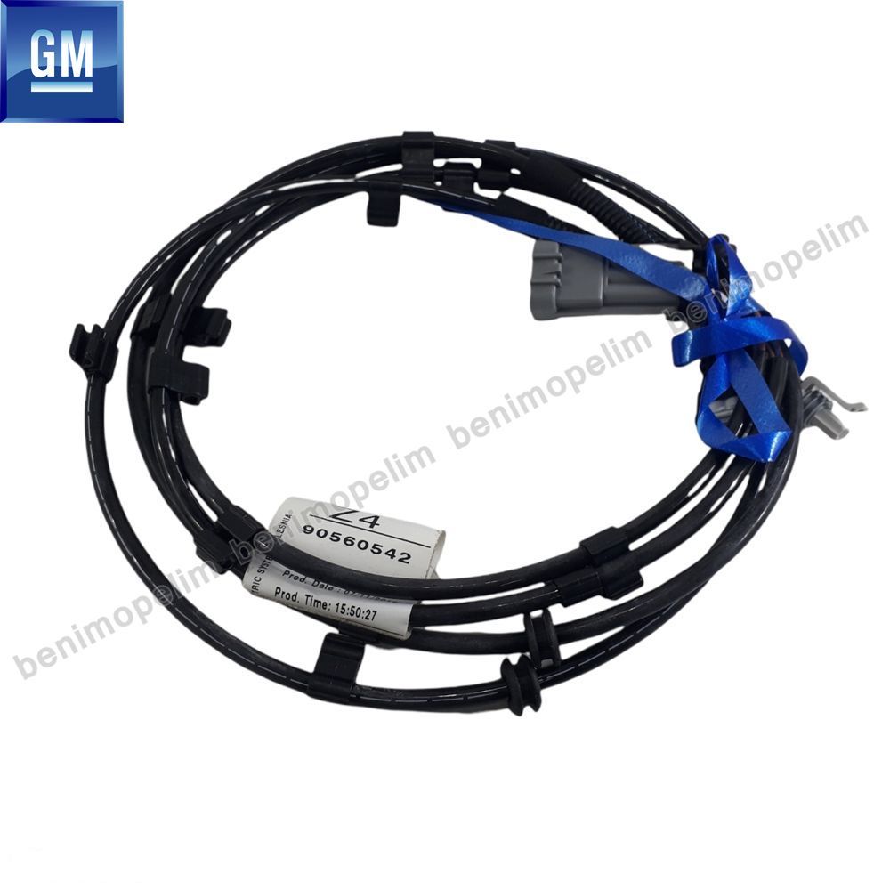 Opel Astra G Rear Abs Sensor Cable (Z4) GM Genuine 6295902 - 90560542