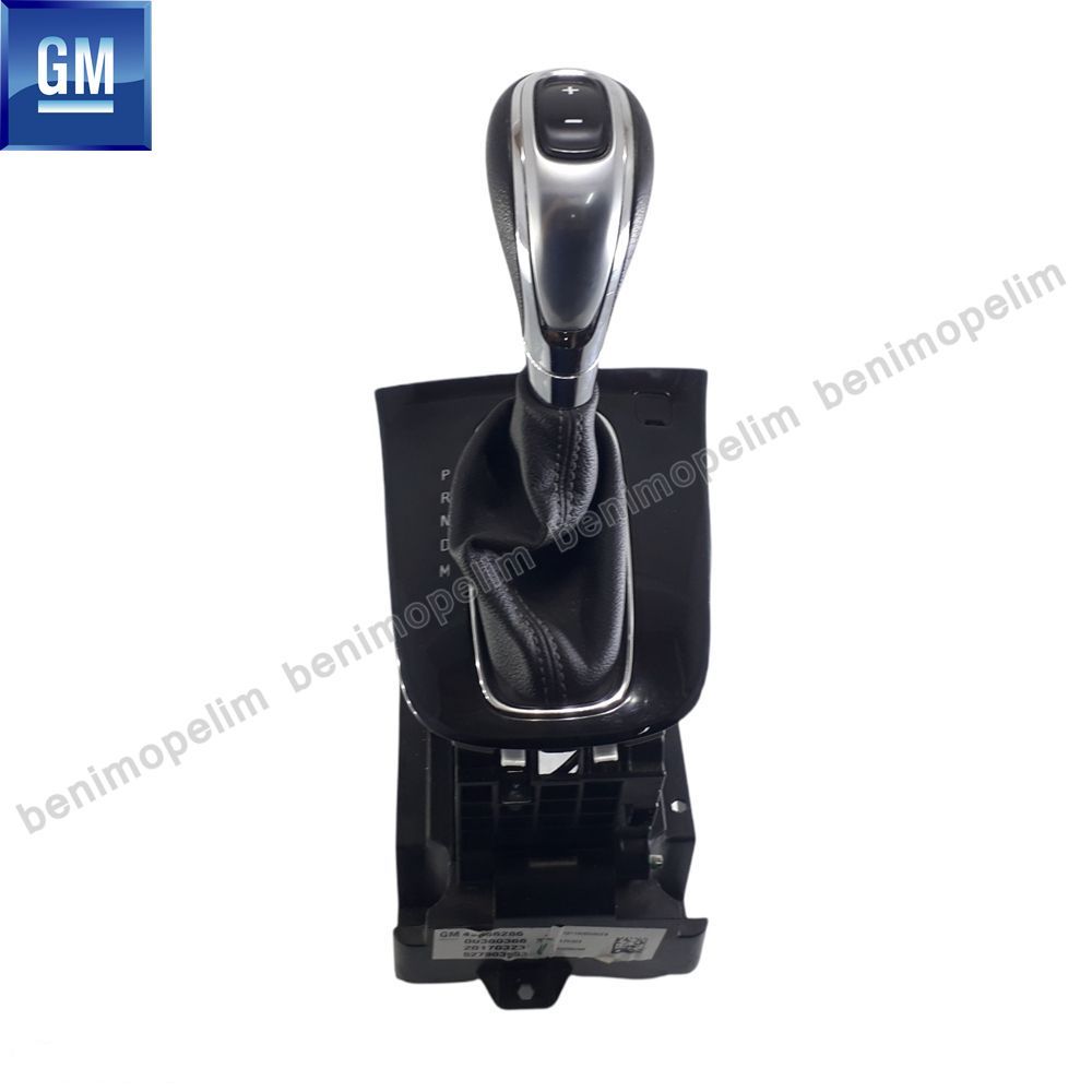 Opel Mokka, Mokka X Automatic Gear Shift Lever Black Complete Black Bottom Cover GM Original 42566286 - 42520247