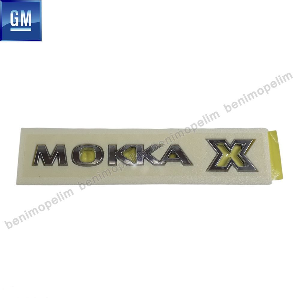 Product Code : 42481258 - Opel Mokka X Rear Boot Mokka X Lettering GM Original 42481258