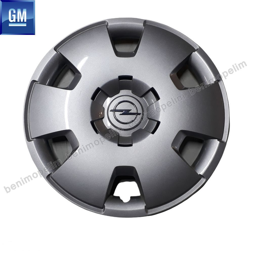 Product Code : 13117059 - Opel Astra H 16 Inch (6.5J X 16) Wheel Cover Grey GM Original 13117059 - 6006070