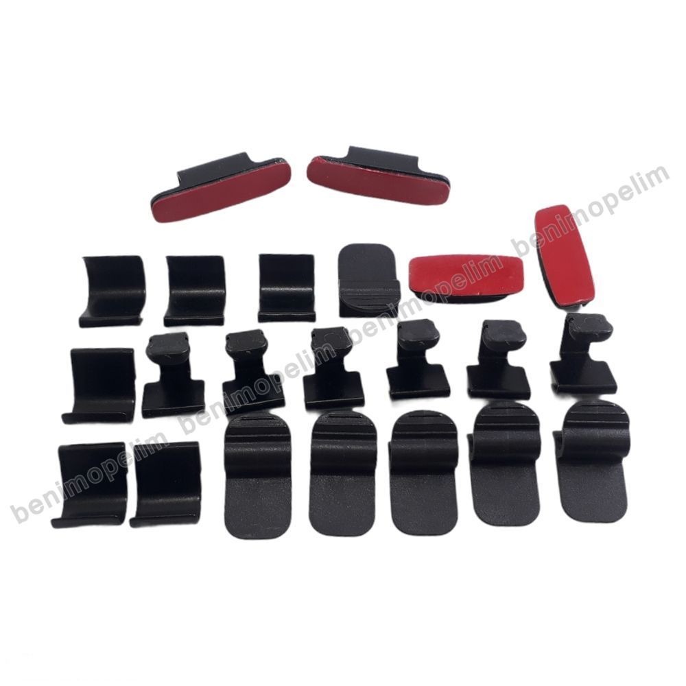 Product Code : 6732021 - Sun Visor Curtain Clip Kit Opel Corsa C, Corsa D, Astra H GM Original 6732021 - 93199091