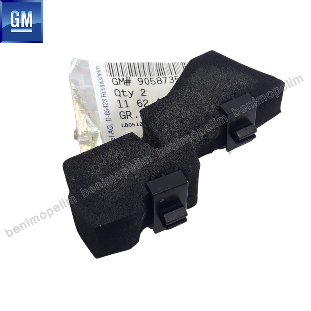 Product Code : 90587357 - Opel Astra G, Zafira A Engine Bonnet Support Sponge GM Genuine 90587357 - 1162414