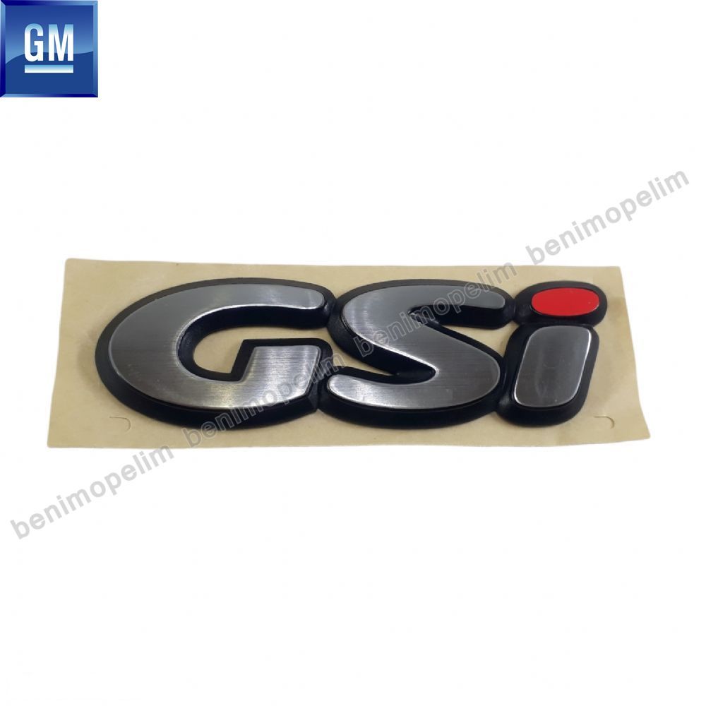 Product Code : 90540196 - Opel Corsa B Gsi Rear Boot Cover and Mudguard GSI Lettering GM Original 90540196 - 171405