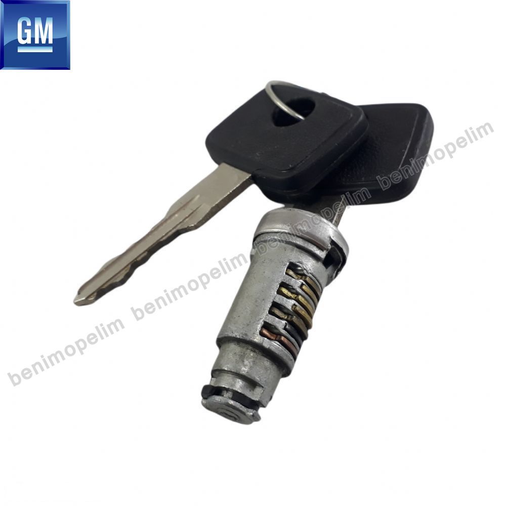 Door, Trunk Lock Cylinder and Key Opel Omega A, Kadett, Corsa A GM Genuine 133384 - 90167273