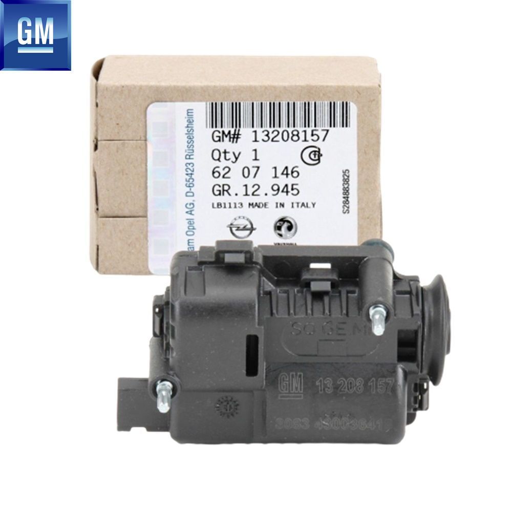 Product Code : 6207146 - Fuel Tank Lock Motor Opel Corsa D, Corsa E, Astra H GM Genuine 6207146 - 13208157