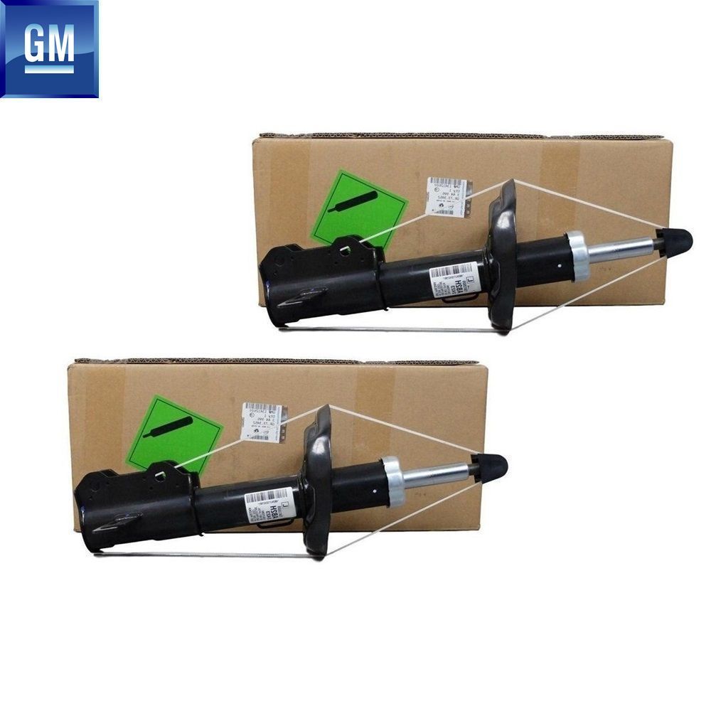 Opel Corsa D Front Shock Absorber Kit Right and Left GM Genuine 93192171 - 344659