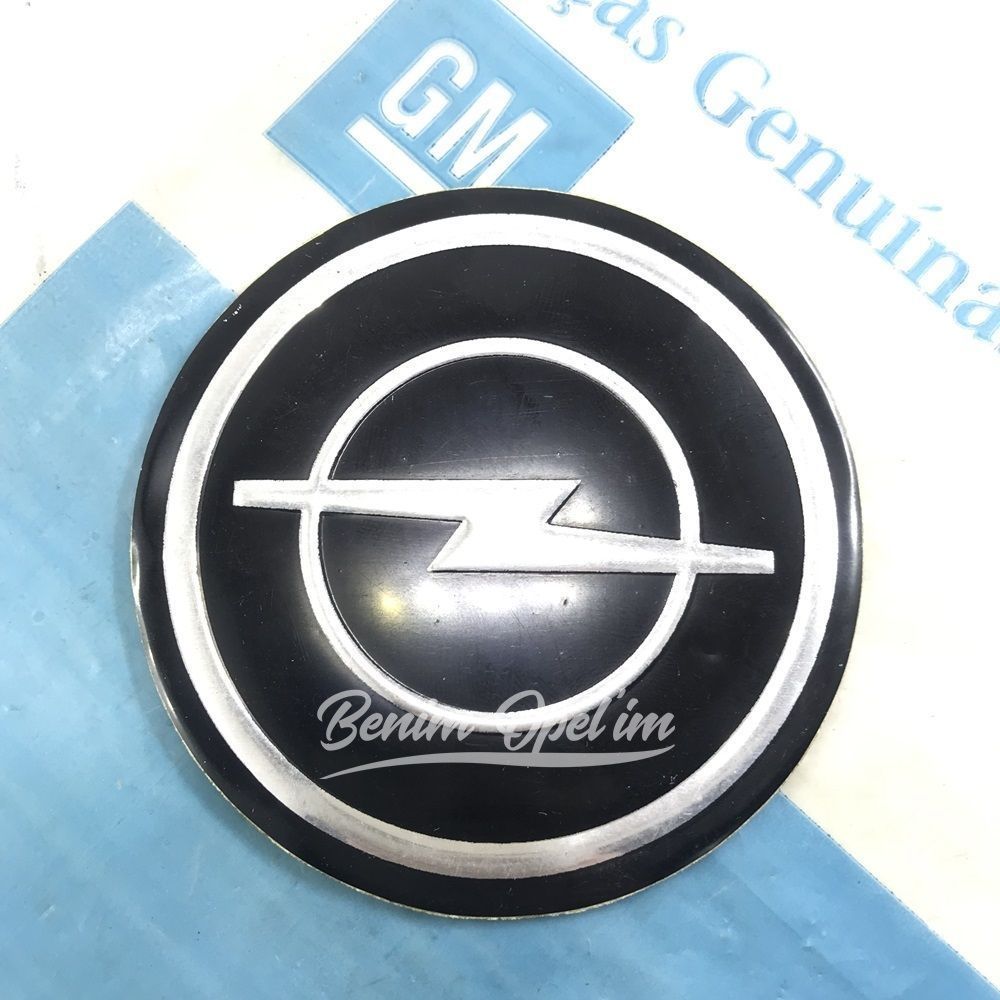 Product Code : 23277935 - Classic Opel Rim and Interior Accessories Emblem Black 9cm GM Original 23277935 - 129111