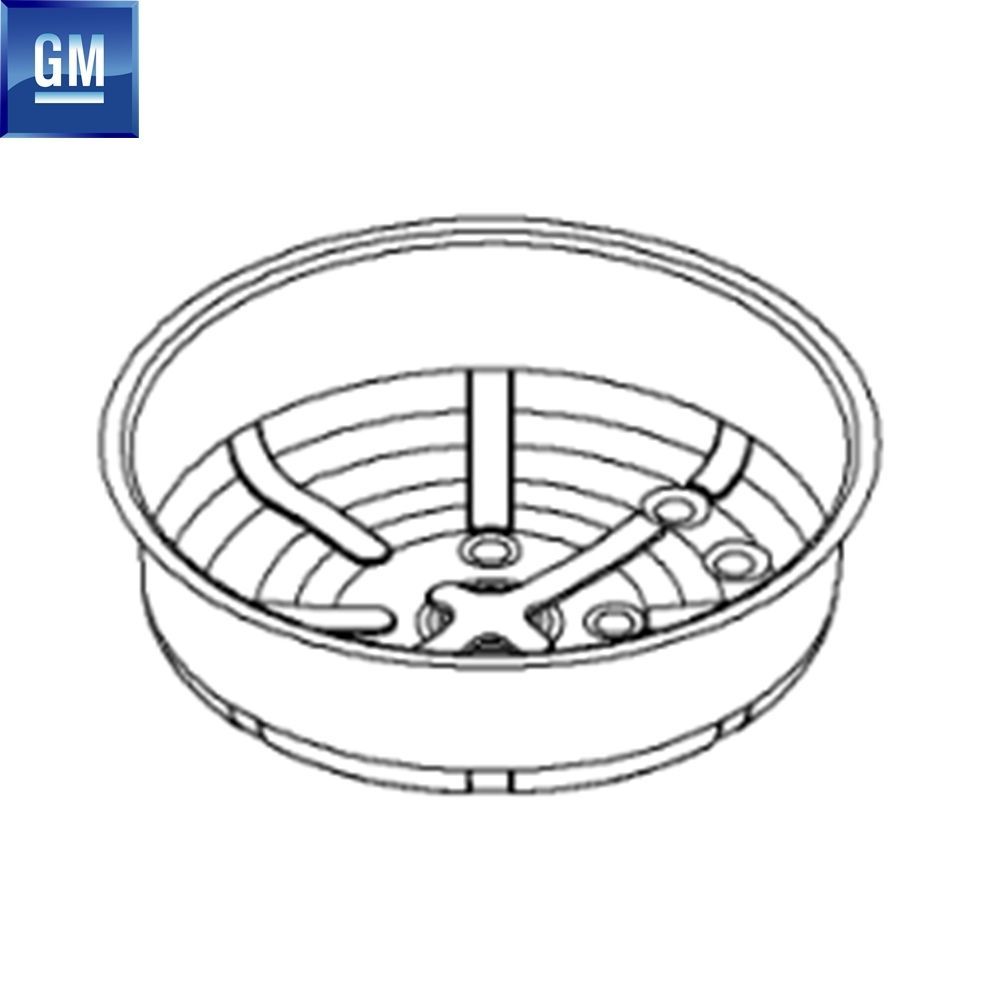 Product Code : 5180201 - Opel Astra H Rear Spare Tyre Stepper Sheet Panel GM Genuine 5180201 - 13168286