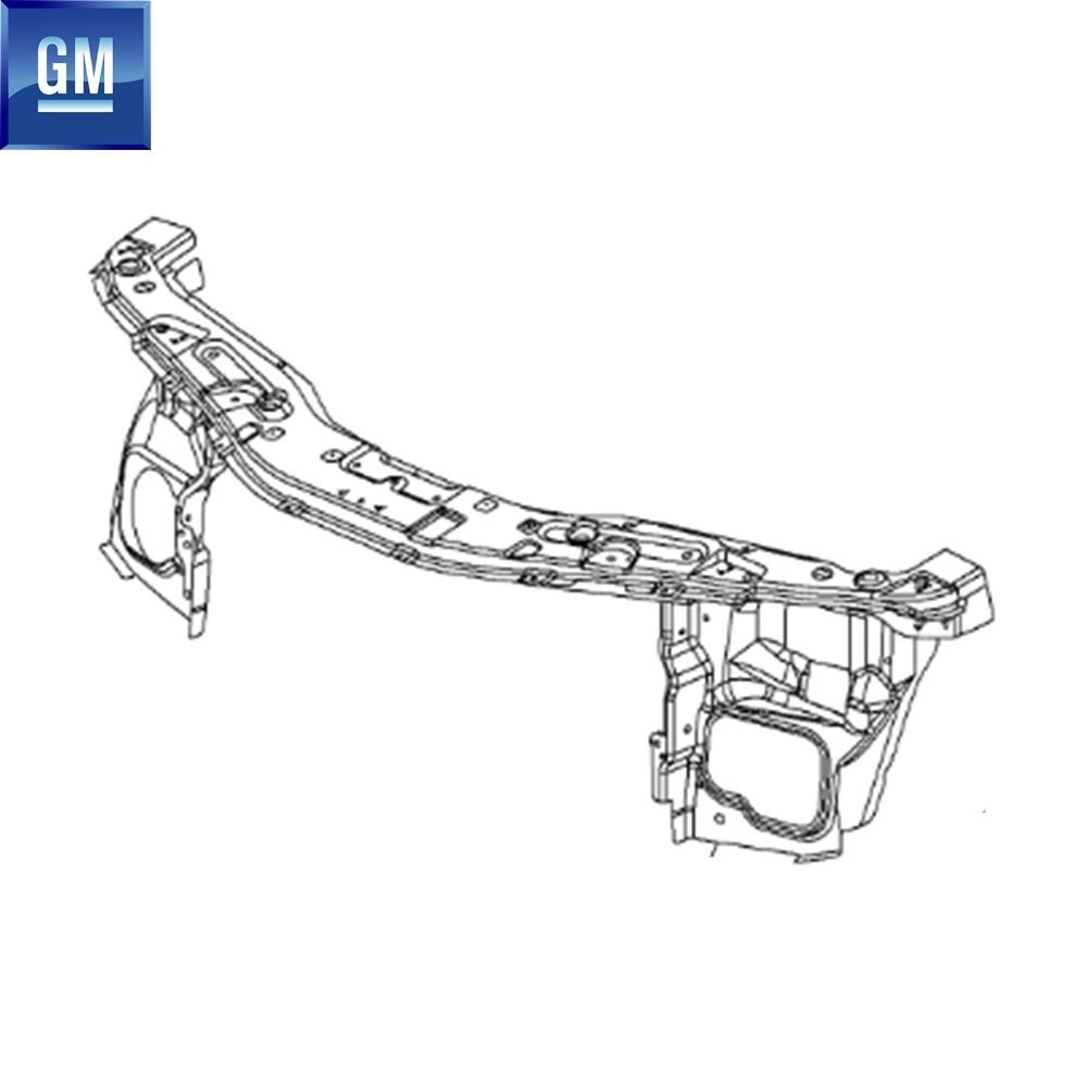 Opel Antara Front End Panel Complete (UR) GM Genuine 4818351 - 22740986