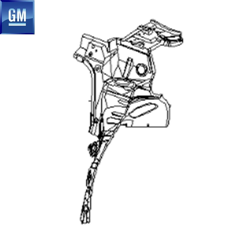 Product Code : 96544759 - Chevrolet Lacetti J200 Sedan Left Wheelhouse Sheet Metal Panel GM Genuine 96544759