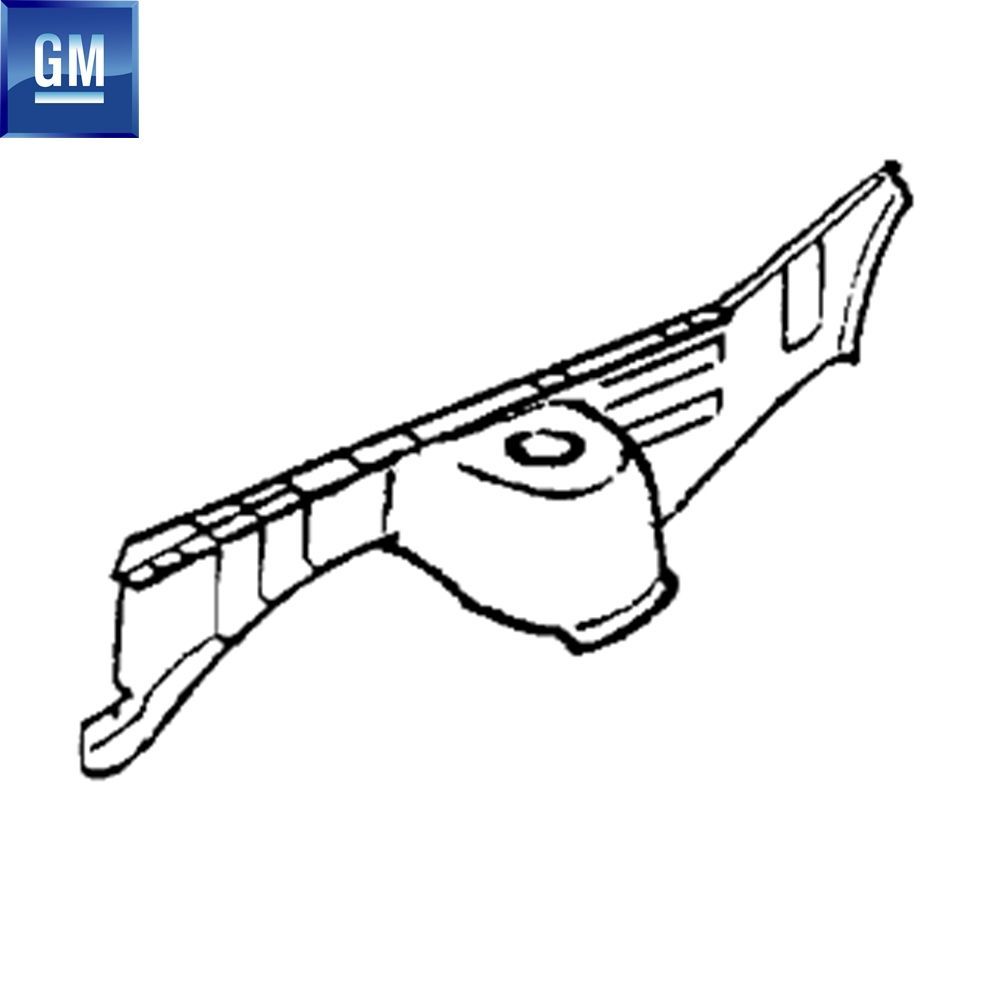 Opel Combo B Right Podia Sheet GM Genuine 1110188 - 90482190