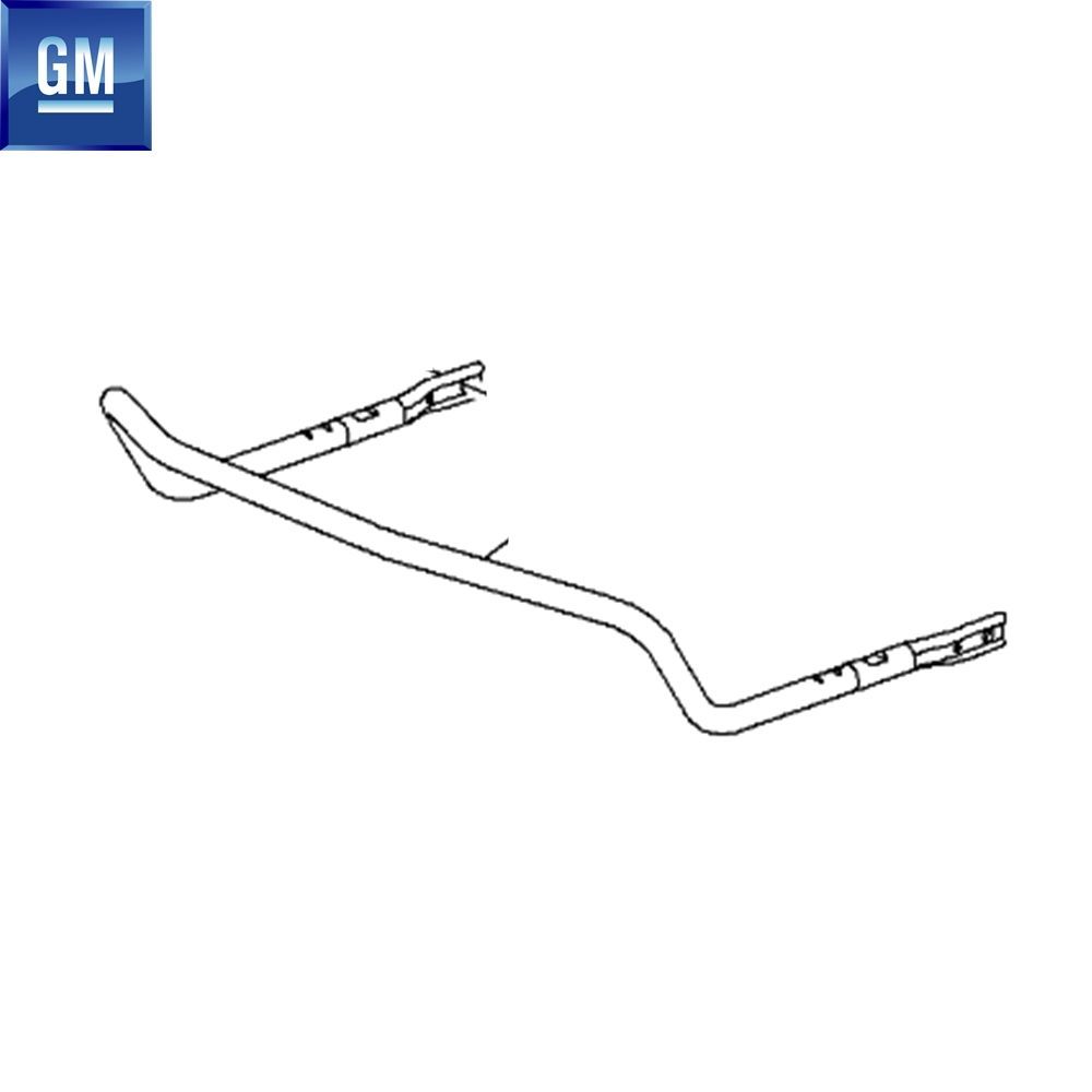 Opel Corsa D, Corsa E Left Front Seat Adjuster Lower Rail Mechanism GM Genuine 166018 - 13369281