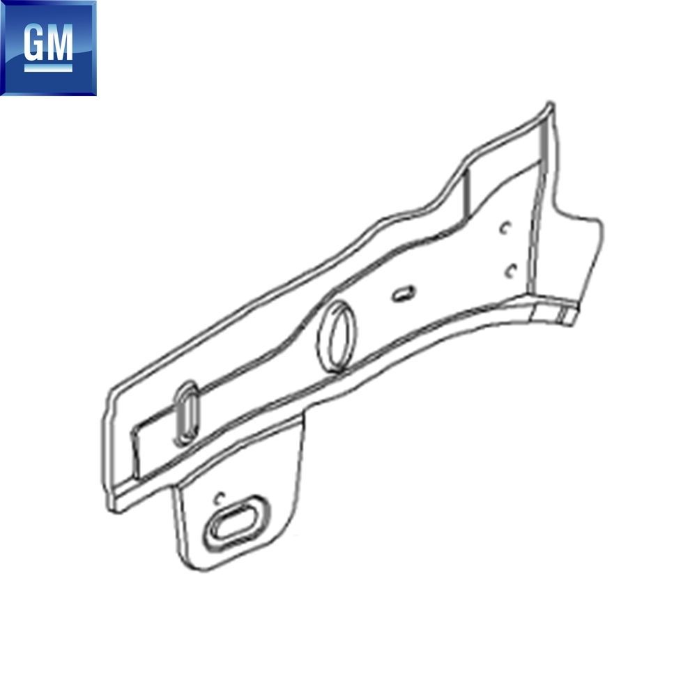 Product Code : 212085 - Opel Corsa C Left Side Closure Strut Sheet GM Genuine 212085 - 9196516