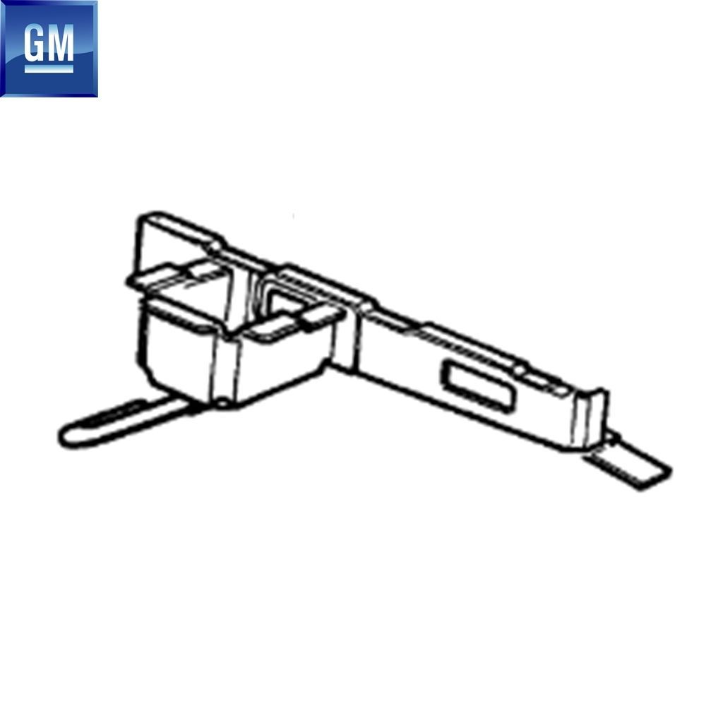 Product Code : 238063 - Opel Astra G Sedan Left Rear Panel Reinforcement Traverse Sheet GM Genuine 238063 - 93240805