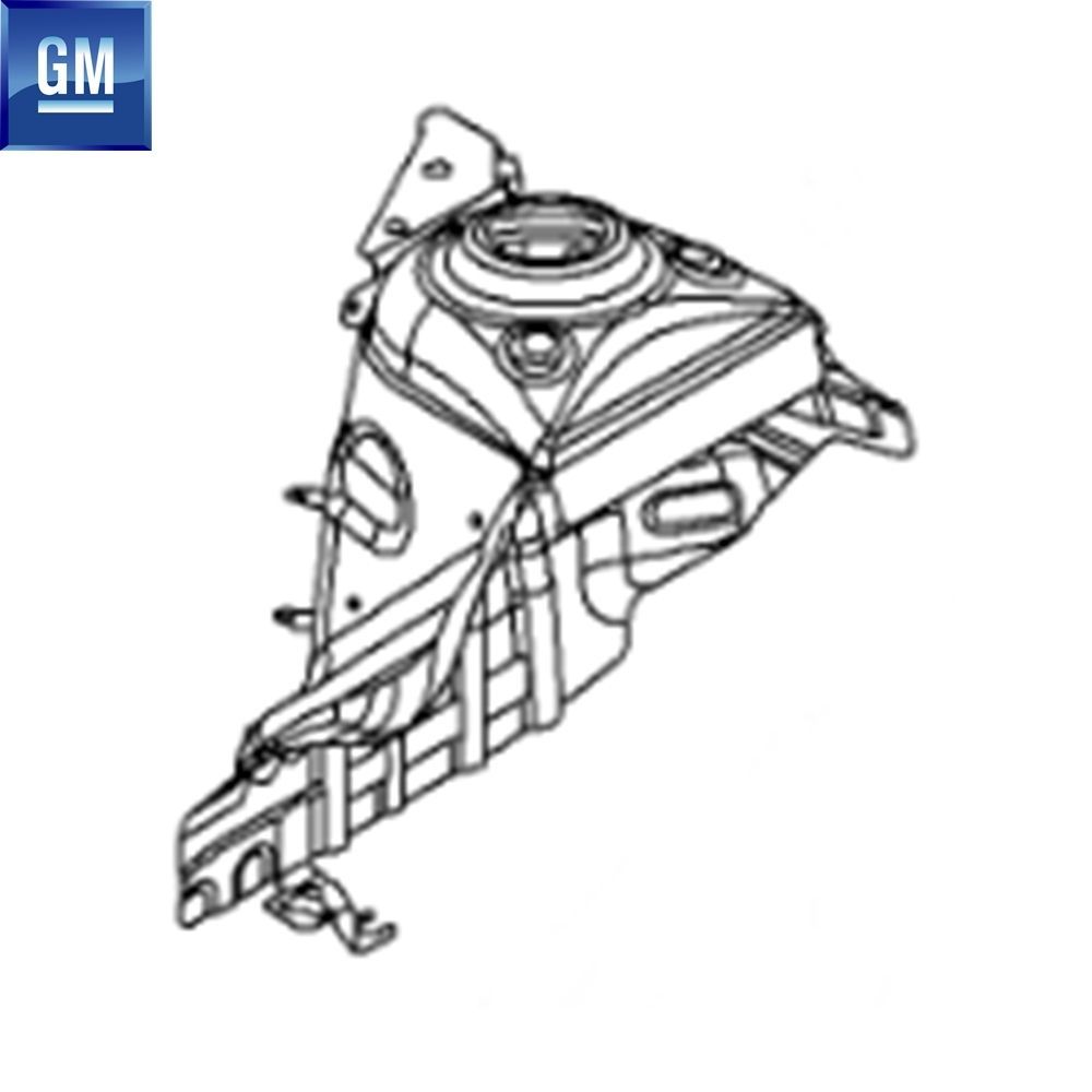 Product Code : 6110668 - Opel Corsa D Right Front Wheel Seat GM Genuine 6110668 - 13240943