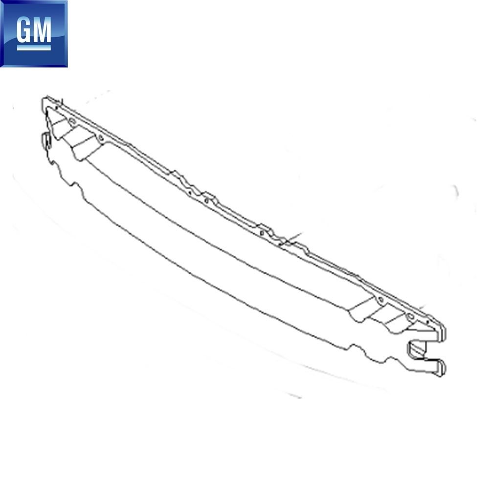 Chevrolet Lacetti J200 Front Bumper Iron GM Genuine 96545531