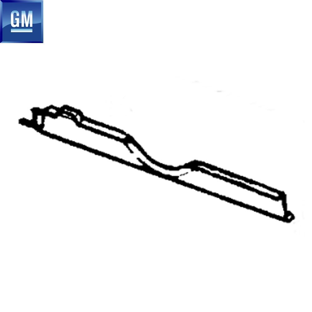 Opel Combo C Rear Panel Reinforcement Sheet GM Genuine 238040 - 90503646