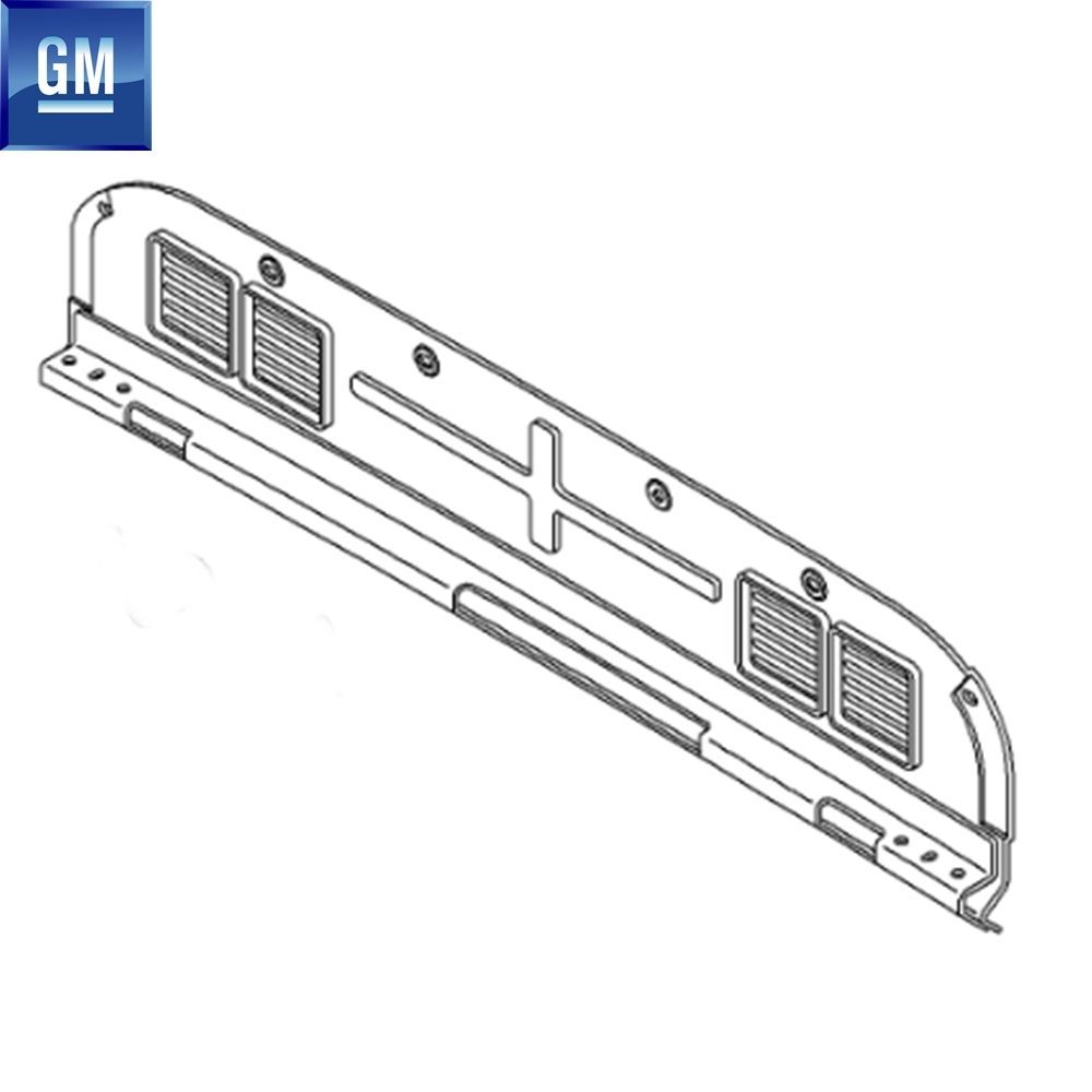 Opel Corsa C Van Type Rear Sheet Metal Panel GM Original 5184225 - 90567295