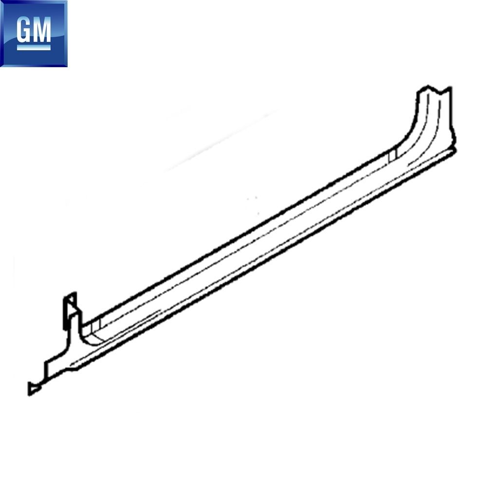 Product Code : 4501828 - Opel Movano A, Renault Master Right Lower Door Sill GM Original 4501828 - 9162128