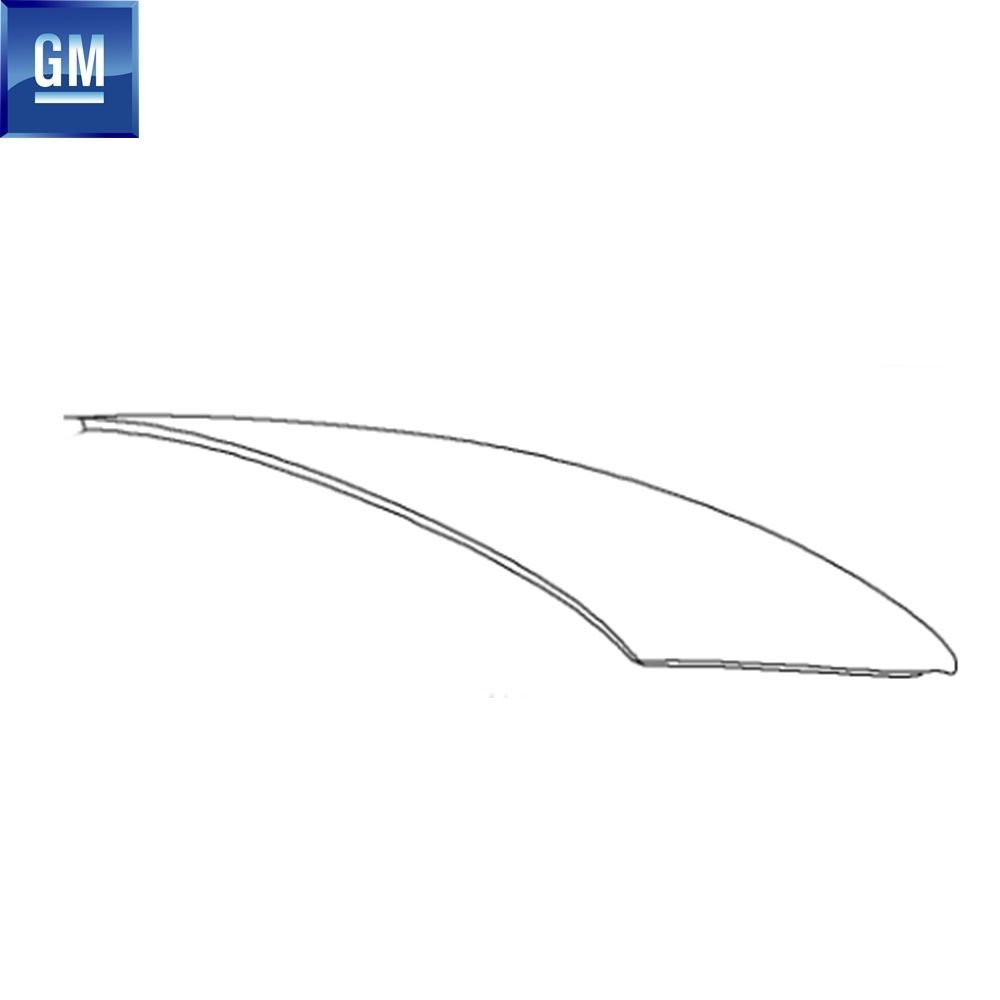 Product Code : 161235 - Opel Insignia A Sedan Rear Trunk Window (Without Antenna) GM Original 161235 - 13227835