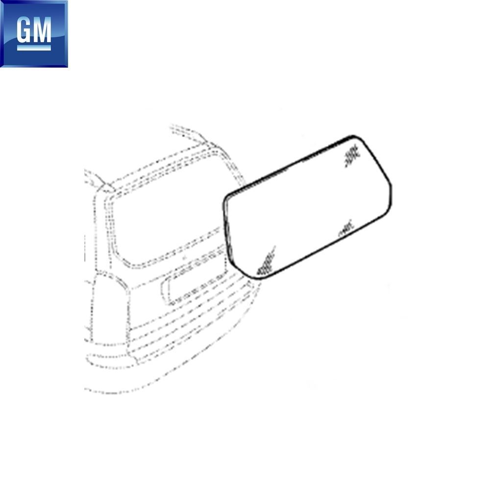 Opel Zafira A Rear Boot Window GM Genuine 5161445 - 13142710