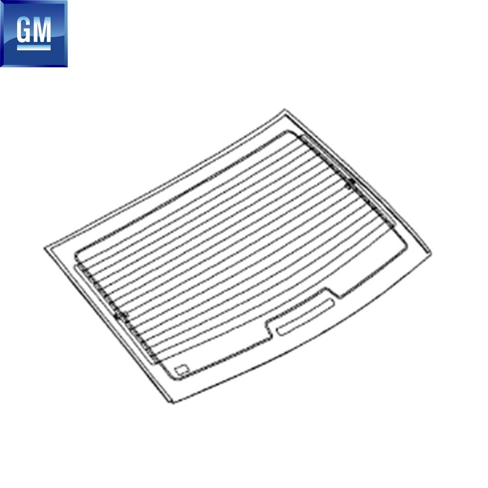 Product Code : 161224 - Opel Astra H Sedan NB Rear Boot Window GM Genuine 161224 - 94713262