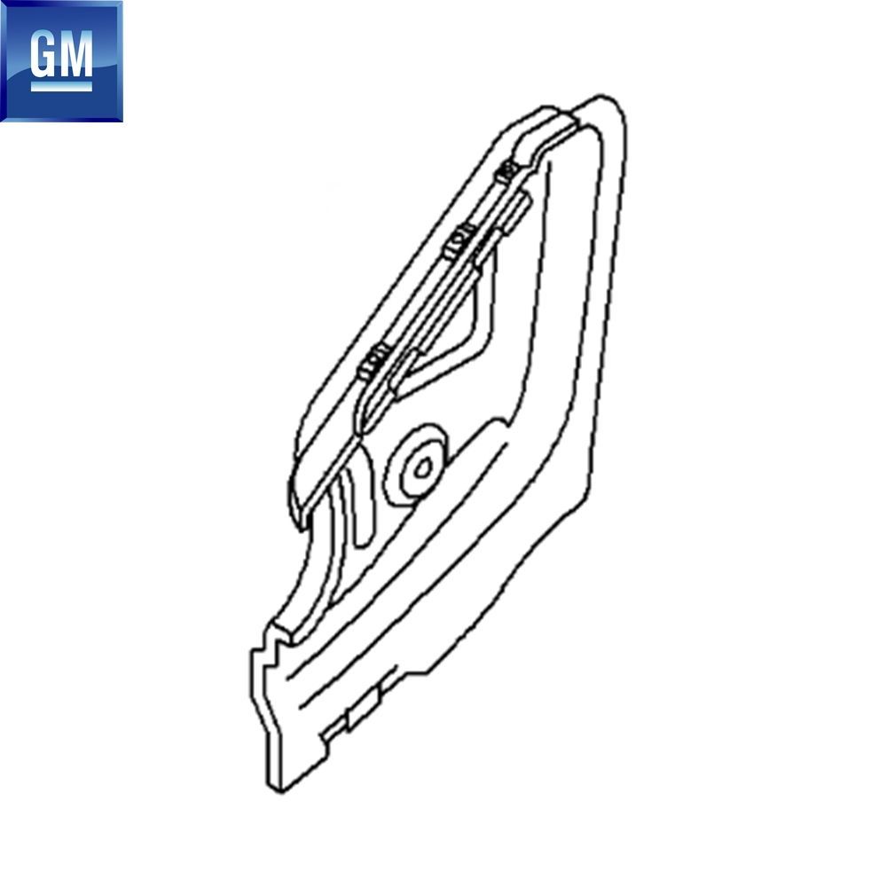 Product Code : 4501666 - Opel Movano A, Renault Master Right Front Fender Inner Sheet GM Original 4501666 - 9161966