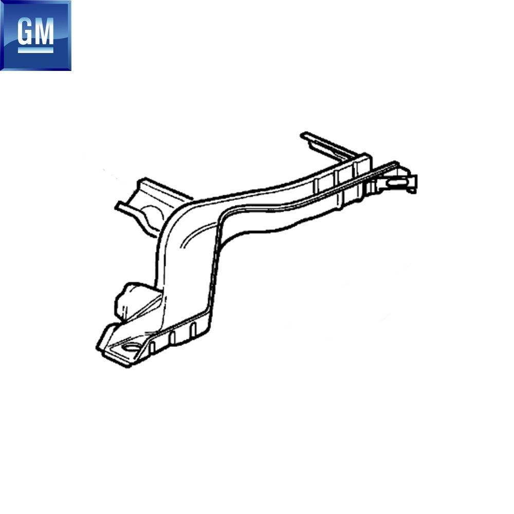 Product Code : 216161 - Opel Astra G F48 F08 Left Rear Side Crossmember Carrier GM Genuine 216161 - 90560719