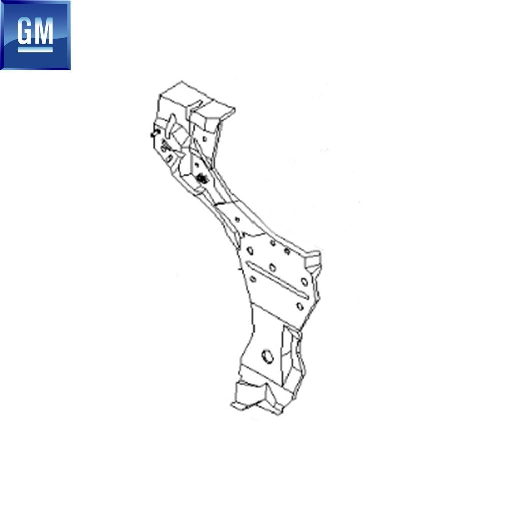 Chevrolet Aveo T200 Right Front Panel Sheet GM Genuine 96534361