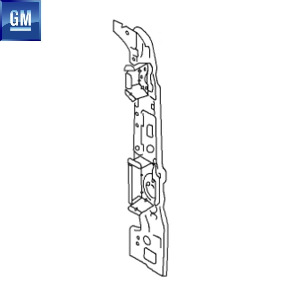 Opel Vivaro A, Renault Trafic Left Rear Pillar Outer Sheet GM Genuine 4431509 - 93161766