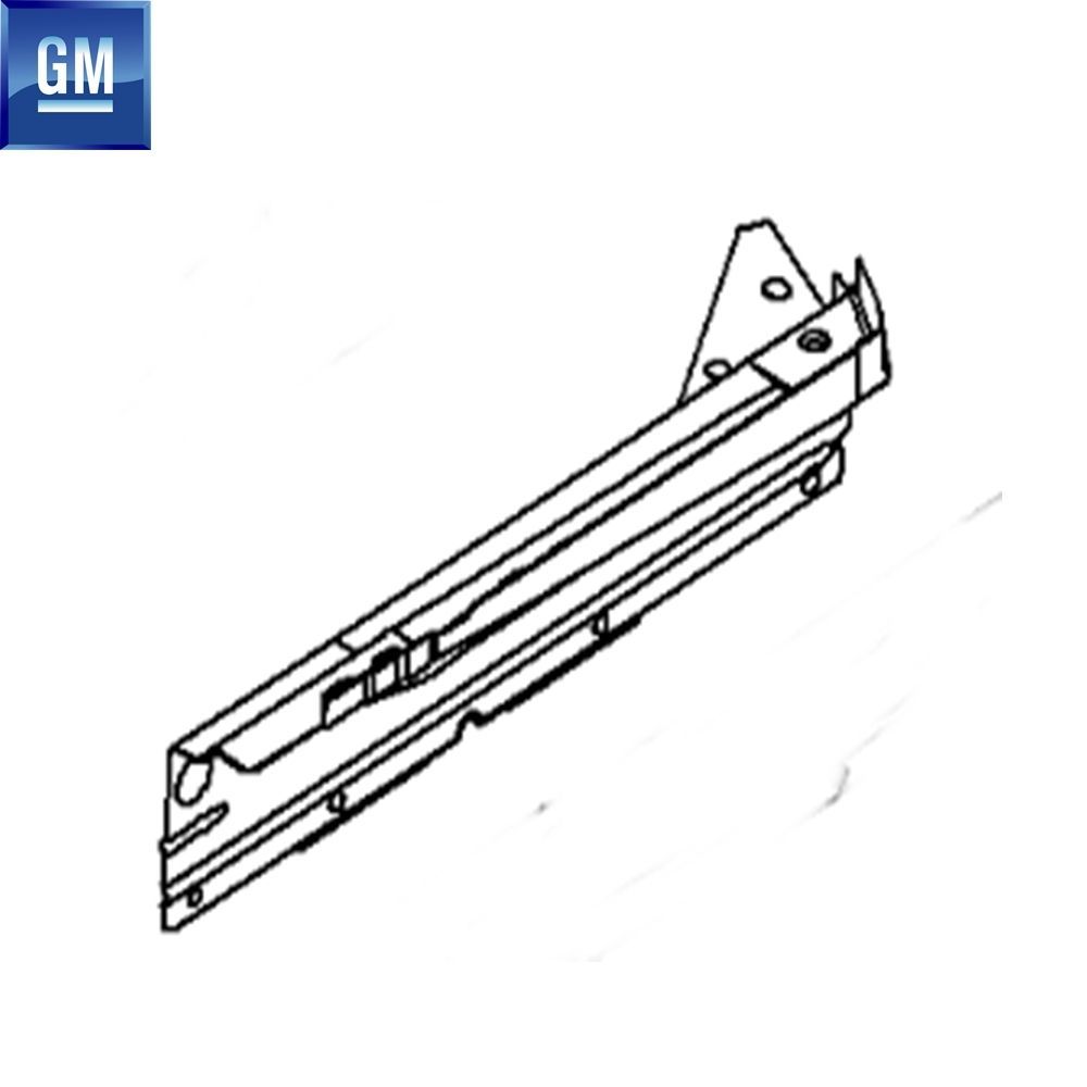 Product Code : 5180028 - Opel Astra H Right Rear Door Sill Sheet GM Original 5180028 - 93182404