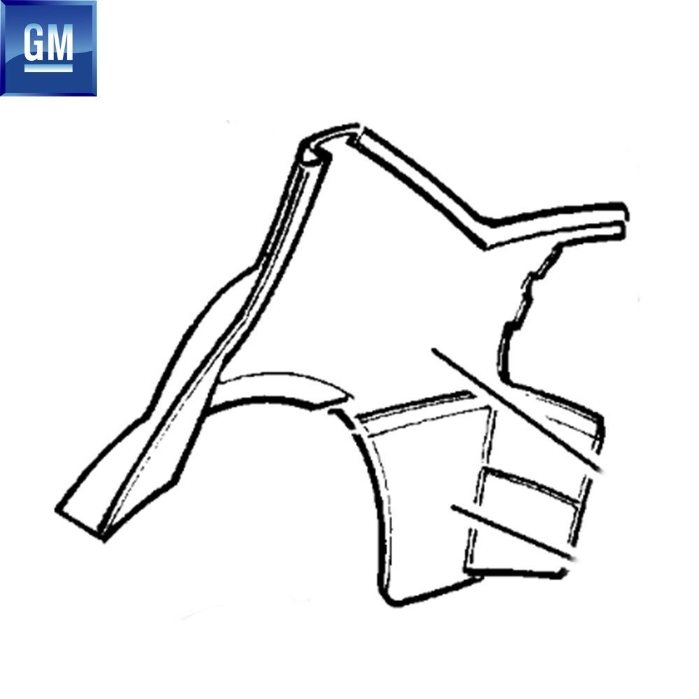 Product Code : 183189 - Opel Astra G Sedan NB Right Rear Fender Lower Sheet GM Original 183189 - 93240827