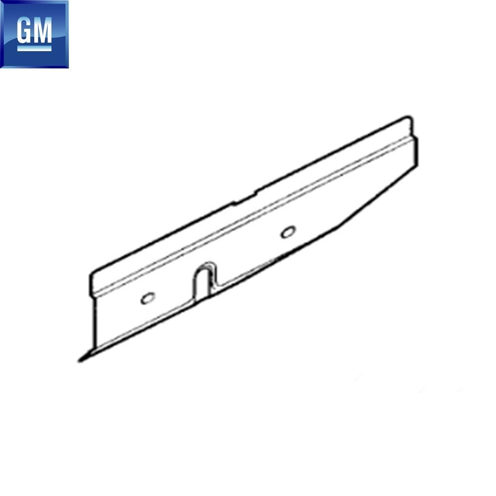 Opel Corsa C Left Front Door Sill Panel Reinforcement Sheet GM Original 164268 - 9201384