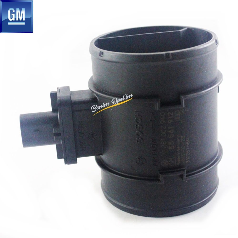 Product Code : 836655 - Air Flow Meter A13DTE Opel Astra J, Corsa D, Meriva B GM Genuine 836655 - 55561912